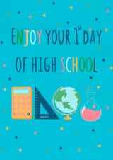 First day of high school created by Spring of colors