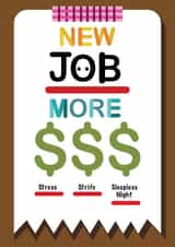 New Job More Money Life Card created by Hana Lai