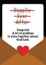 Congrats Marriage Solving Problems created by Hana Lai