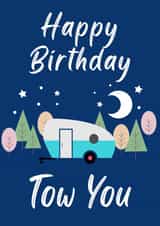Punny Campervan Birthday Card created by BritWit