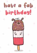 Fab Lolly Birthday Wishes created by Sarah-Anne Brown