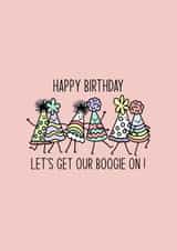 happy birthday, for her, dancing, going out, funny, birthday girl, best friend created by By Emma Dearling