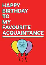 Acquaintance Birthday Wishes created by Krap Kards