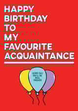 Acquaintance Birthday Wishes created by Krap Kards
