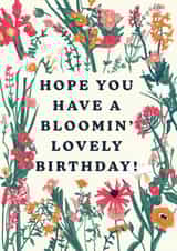 Bloomin' Lovely Birthday Card created by Kate Styling