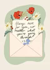 Here for You Letter created by Ink and Tot