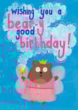 Wishing you a bear-y good birthday card created by Anneka Preston Designs