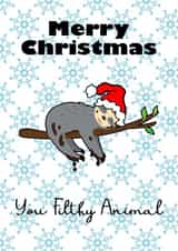 Merry Christmas You Filthy Animal created by Vivid Variations