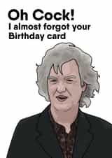 James May Birthday Card created by Daft as Duck