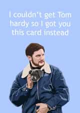Tom hardy birthday card created by LydiasDesignsCo
