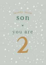 Son 2nd Birthday card created by Too Wordy