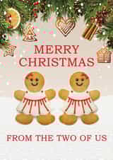 CUTE GINGERBREAD GAY COUPLE created by Mo&Co