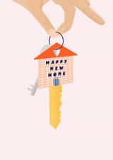 Classic New Home Card - House Keys - Happy New Home - New Home Card for Her created by Stilus 