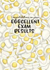 Eggcellent Exam Congratulations Card created by Wit & Wisdom
