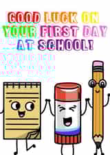 Good Luck in School! created by Cardly Appropriate!