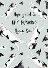 Recovery Get Well card created by Jo Scott Art