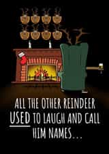 The Reindeer USED to laugh and call him names created by NerdShizzle