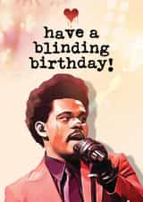 Blinding Birthday Card - Rap, Pop, Rock Music Inspired created by Mrs Best Paper Co.