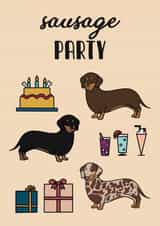 The party sausages created by Sosig
