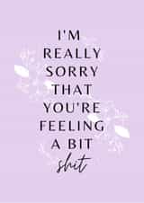 Sympathy card created by Alina Designs