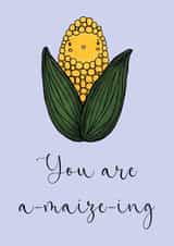 You Are A-maize-ing! created by Anna Reid Design & Illustration