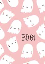 Cute spooky ghost created by Nadya Barkova