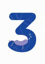 3rd Brithday Card created by Hello Squid