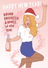 50th Birhday Prosecco card created by Lena Zinovieva