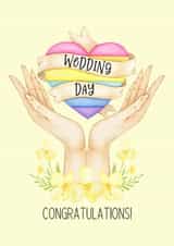 Wedding Day - LGBTQ wedding card created by Millymoo