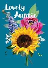 Lovely Auntie Happy Birthday Card created by Sarah Kelleher