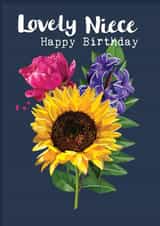 Lovely Niece Happy Birthday Card created by Sarah Kelleher