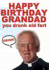 Grandad Father Jack Birthday Card created by Niall Davies