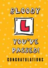 Congratulations on Passing your Driving Test created by Sweet and Sweary