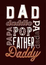 Dad birthday and Father’s Day card created by JH DSNR