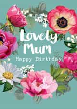 Lovely Mum Happy Birthday Card created by Sarah Kelleher
