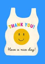 Shopping Bag Thank You Card created by Catalina Williams