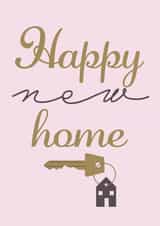 Classic New Home Card - House Key - Happy New Home created by Anna Wardle