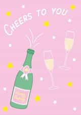 'Cheers To You' - Celebration Card created by Print A Goodie