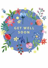 Get Well Soon Botanical Card created by SABIVO Design by Sabina