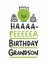 Ha-Pea Birthday Grandson created by Conor Rawson