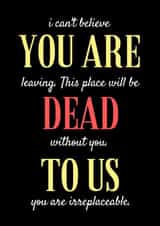 You Are Dead To Us created by Sundiva Designs