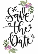 Save the Date - Wedding Invitation Card created by Lots of Love, Hannah 