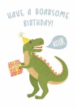 Have a roarsome birthday card created by Michael Cutler