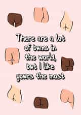 There are a lot of bums - Funny Card created by King Kards