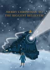 Polar Express Christmas Card created by Shannon Fletcher