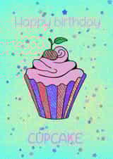 Happy birthday cupcake… created by Lizzie’s Loving Designs