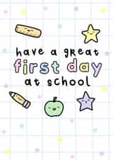 Have a great first day at school  created by OkayDoodle