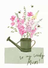 Lovely Mum Card created by Hannah Owen Illustrates