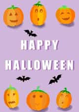 Halloween Pumpkin Card created by Lucy Aldebert