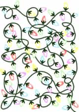 Tangled Christmas Tree Fairy Lights created by Alexia James